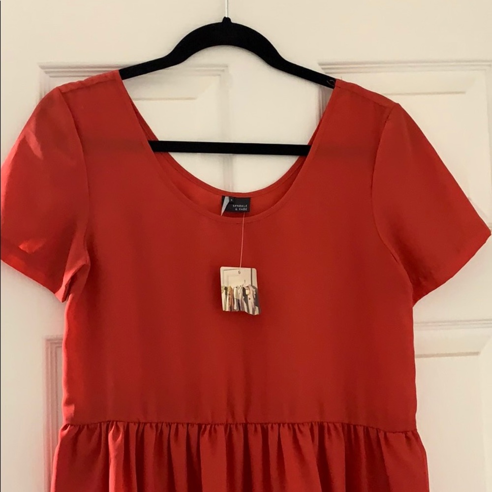 Sparkle and Fade Baby Doll Dress